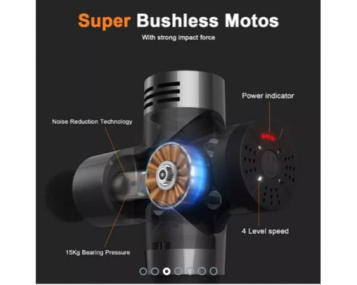 Професійний масажер Booster Pro 3 для тіла – ударний перкусійний пристрій для ефективного відновлення