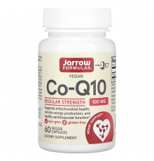 Коензим Q10 (Co-Q10), Jarrow Formulas, 100 мг, 60 капсул
