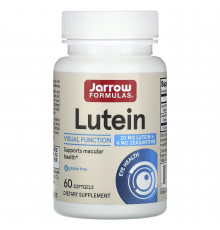 Лютеїн, Lutein, Jarrow Formulas, 20 мг, 60 гелевих капсул