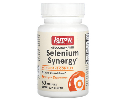 Селен (Selenium Synergy), Jarrow Formulas, 200 мкг, 60 капсул