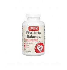 Рыбий жир баланс, EPA-DHA Balance, Jarrow Formulas, 1200 мг жирных кислот Омега-3 для поддержки сердечно-сосудистой системы, 120 капсул