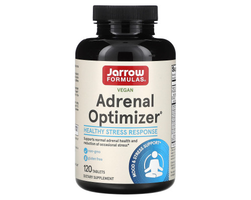 Підтримка наднирників, Adrenal Optimizer, Jarrow Formulas, 120 таблеток