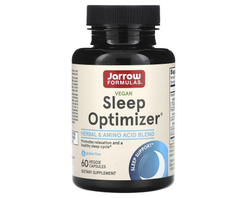 Здоровий сон, Sleep Optimizer, Jarrow Formulas, 60 капсул