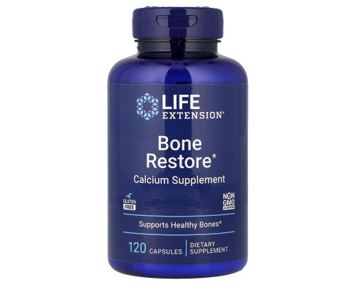 Вітаміни для кісток, Bone Restore, Life Extension, 120 капсул