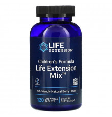 Мультивітаміни для дітей, Children's Formula Mix, Life Extension, ягідний смак, 120 жувальних таблеток