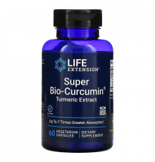 Куркумин, Bio-Curcumin, Life Extension, супер-био, 400 мг, 60 капсул