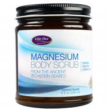 Скраб для тела с магнием, Magnesium Body Scrub, Life Flo Health, 266 мл