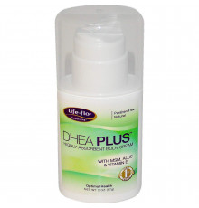 Крем для тела, Body Cream DHEA Plus, Life Flo Health, с ДГЭА, МСМ, алоэ вера и витамином Е,  57 г
