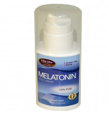 Крем для тела с мелатонином, Body Cream, Life Flo Health, 57 г.