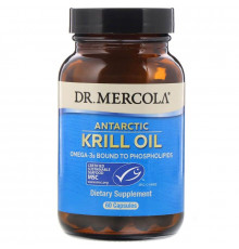 Масло криля арктического, Krill Oil, Dr. Mercola, 60 капсул