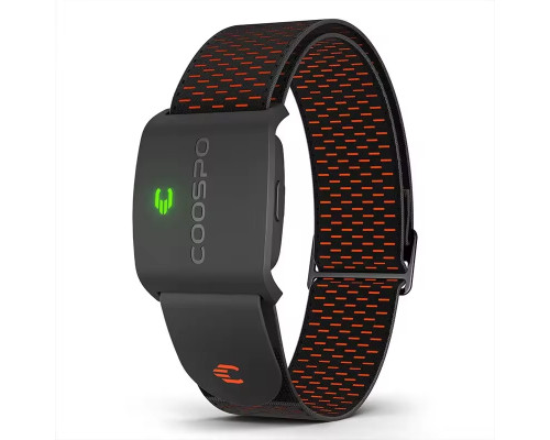 Браслет серцевого ритму Coospo HW9 з зонами пульсу/витраченими калоріями black