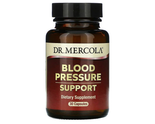 Підтримка артеріального тиску, Blood Pressure Support, Dr. Mercola, 30 капсул