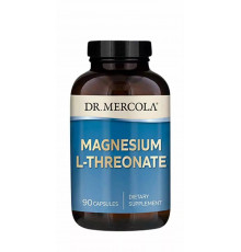 Магній L-треонат, Magnesium L-Threonate, Dr. Mercola, 90 капсул