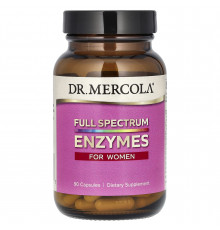 Ферменти повний спектр для жінок, Full Spectrum Enzymes, Dr. Mercola, 90 капсул
