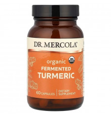Куркума ферментована, Fermented Turmeric, Dr. Mercola, 60 капсул