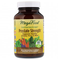 Здоровье простаты, Prostate Strength, MegaFood, 60 таблеток