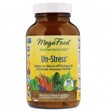 Антистресс, Un-Stress, MegaFood, 90 таблеток