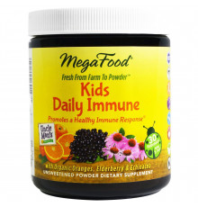 Иммунная поддержка для детей (Kids Daily Immune), MegaFood, неподслащенный, 66 г