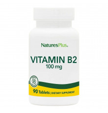Рибофлавін, Вітамін B-2, Vitamin B-2, Nature's Plus, 100 мг, 90 таблеток