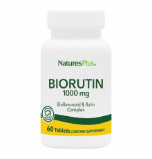 Рутін, Biorutin, Nature's Plus, 1000 мг, 60 пігулок