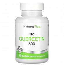 Кверцетин Pro, Quercetin, NaturesPlus, 600 мг, 60 таблеток