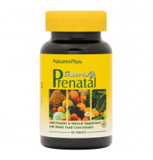 Мультивітаміни для вагітних, Source of Life Prenatal, Nature's Plus, 90 таблеток