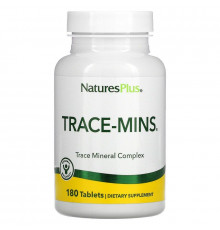 Мультимінерали, Trace-Mins, Nature's Plus, 180 таблеток