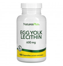 Лецитин яєчний, Egg Yolk Lecithin, Nature's Plus, 300 мг, 180 капсул