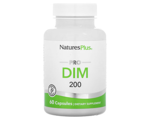 Дііндолілметан, для жінок, Pro Dim 200, NaturesPlus, 60 капсул