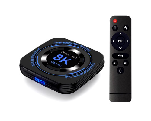 Смарт ТБ приставка Transpeed 8K 4/64Gb
