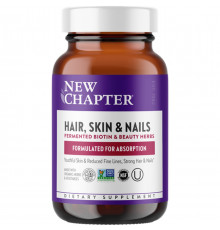 Витамины для ногтей, волос и кожи, Perfect Hair, Skin & Nails, New Chapter, 30 вегетарианских капсул
