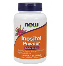 Інозітол, Inositol, Now Foods, порошок, 113 г.