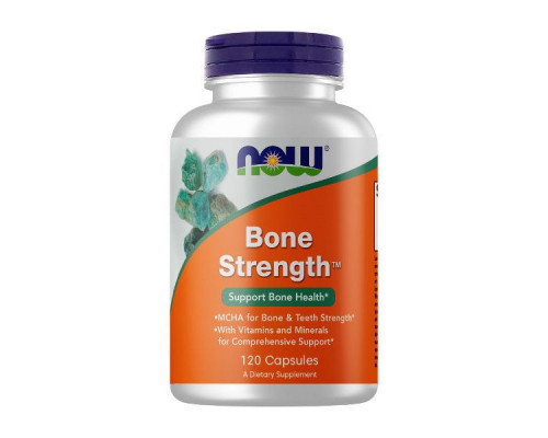 Міцні кістки, Bone Strength, Now Foods, 120 капсул