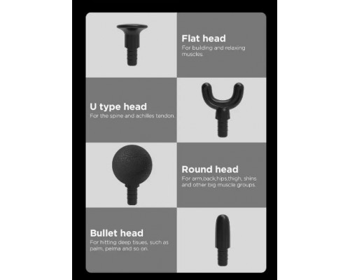 Перкусійний масажер Booster Mini — компактне рішення для ефективного зняття напруги та болю.