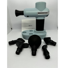 Портативний перкусійний масажер Booster Lightsaber Mini Green з подарунковим кейсом