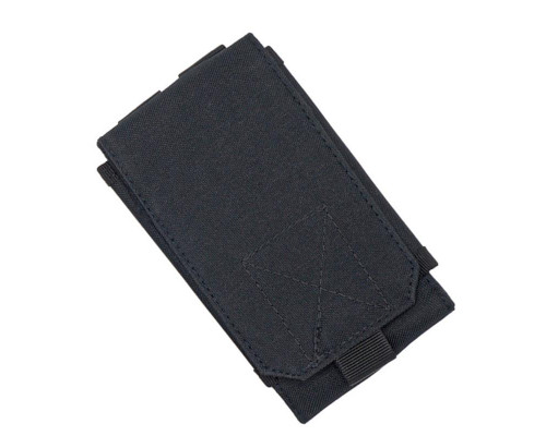 Чохол поясний на липучці 33x10см black, кордура, кріплення MOLLE