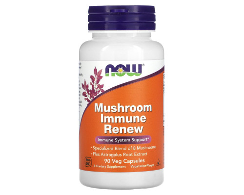 Вітаміни для імунітету, Immune Renew, Now Foods, 90 вегетаріанських капсул