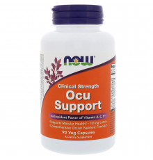 Вітаміни для очей, Ocu Support, Now Foods, 90 вегетаріанських капсул