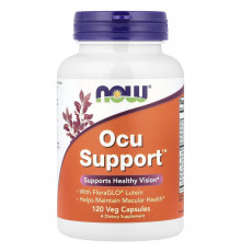 Вітаміни для очей, Ocu Support, NOW Foods, 120 вегетаріанських капсул