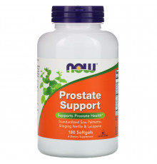 Підтримка простати, Prostate Support, Now Foods, 180 гелевих капсул