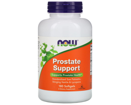 Підтримка простати, Prostate Support, Now Foods, 180 гелевих капсул