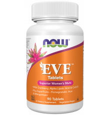 Вітаміни для жінок Єва, Eve, Women's Multi, Now Foods, чудовий комплекс, 90 таблеток