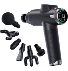 Професійний ударний перкусійний масажер Booster Fusion Black Pro чорний. Масажер для тіла.