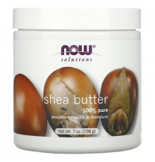 Олія ши, Shea Butter, Now Foods, Solutions, 198 г