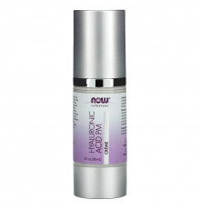 Крем нічний з гіалуроновою кислотою, Hyaluronic Acid Creme, NOW Foods, Solutions, 59 мл