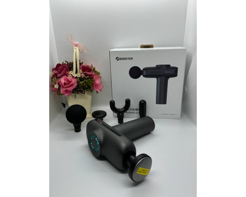 Перкусійний масажер Booster V6. Ударний масажний пістолет