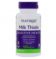 Розторопша, Milk Thistle, Natrol, 525 мг, 60 капсул