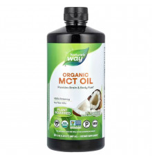 Кокосова олія MCT, Oil From Coconut, Nature's Way, 887 мл