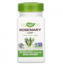 Розмарин, Rosemary, Nature's Way, листя, 700 мг, 100 веганських капсул (350 мг на капсулу)