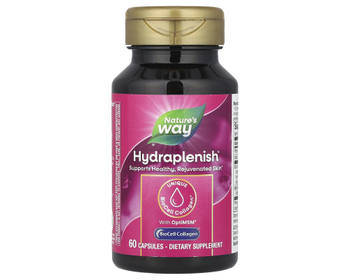 Гіалуронова кислота + МСМ, Hyaluronic Acid With MSM, Nature's Way, 60 капсул